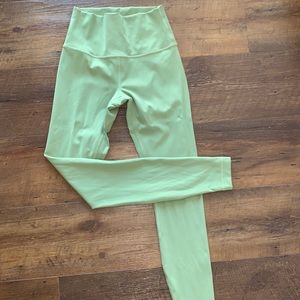 Green lululemon leggings